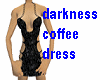 darkness coffee dress