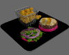 Pink burger no tomato