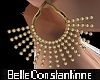 BC BEL EAR BIG GOLD DIAM