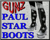 @ Paul Stanley Star Boot
