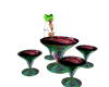 *B* Rave table & chairs