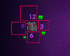 animated glam clock