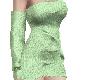 A~ Green Sweater Dress