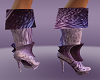 Purple Funky Boots