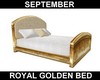 (S) Golden Royal Bed