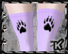 |K| Panda Socks Lilac