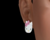 kitty earrings