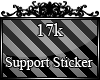 17k support sticker