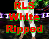 RLS White Ripped