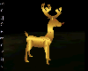 Golden Xmas Deer Lights