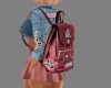 Collage Girl Backpack