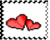 Beating Hearts Stamp
