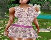 Judy Pink Floral Dress