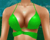 G* String Bikini Green