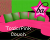 (BA) Toxic/Pink Couch