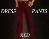 Dress Pants Red