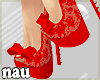 ~nau~ ZiBa heels Red