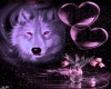 purple wolf 3 bed cuddle