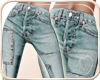 !NC Patched Jeans Teal