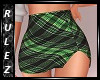Green Caro Skirt