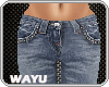 [wayu]Blue Jeans Female