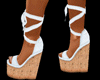 NV Hot Lace White Sandal