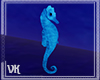 ᘎК~Blue Seahorse