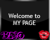 [Xo] Welcome to My Page