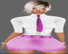 NeckTie Skirt Purple F
