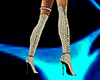 OYo Snake Thigh Boots