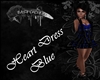 Heart Dress Blue
