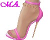 *Pink&Gold Shoes