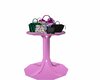 Luxury Bags Table Pink