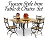 *jf* Tuscan Table Set