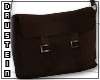 d| Leather Message Bag