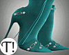 T! Casual Teal Boots