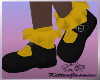 Girls Yellow Socks&Shoes