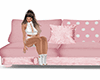 (D) Flor Pink Sofa