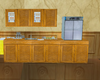 wooden med station