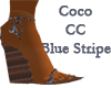 Coco CC Stripe Wedges