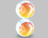 Orange Plasma Balls