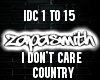 I Dont Care