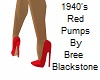 [BB] 1940's Red Pumps