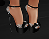GL-Talia Black Heels