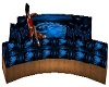 BLUE BUTTERFLY  COUCH 2