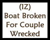 Wreck Boat Broken Couple