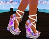Caribbean Heels Purple