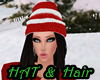 Santa Hat w/Hair