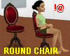 !@ Round chair antique