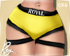 ROYAL Shorts - Yellow